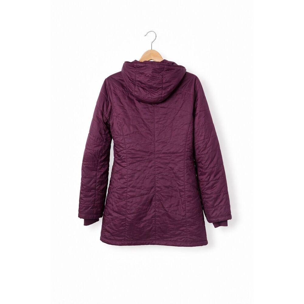 Columbia Omni-Heat Purple Lightweight Jacket Women’s M Hooded Insulated Coat - Picture 3 of 8